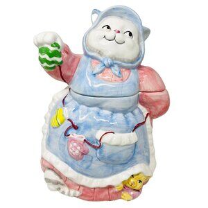 Three Little Kittens Mama Cat Cookie Jar